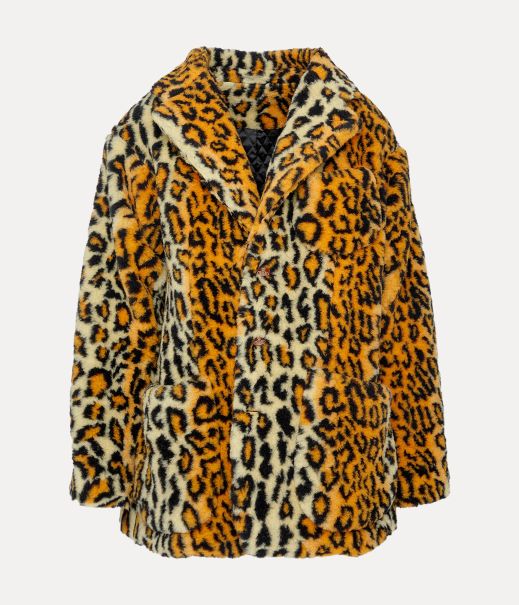 Cappotti E Giacche Leopard Vivienne Westwood Negozio Wittgenstein Coat Donna
