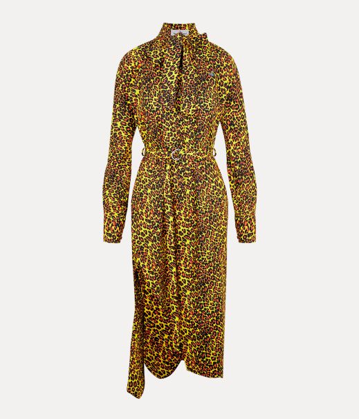 Leopard Vendita Vivienne Westwood Metro Dress Donna Vestiti