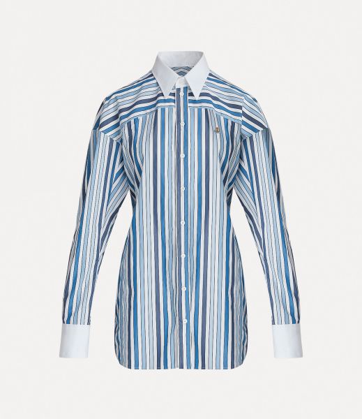 Donna Vivienne Westwood Football Shirt Top E Camicie Uscita Big Stripes