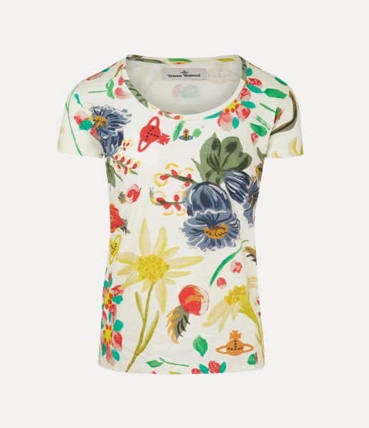 Offerta Lollo T-Shirt Felpe E T-Shirt Vivienne Westwood Donna Folklore Flower
