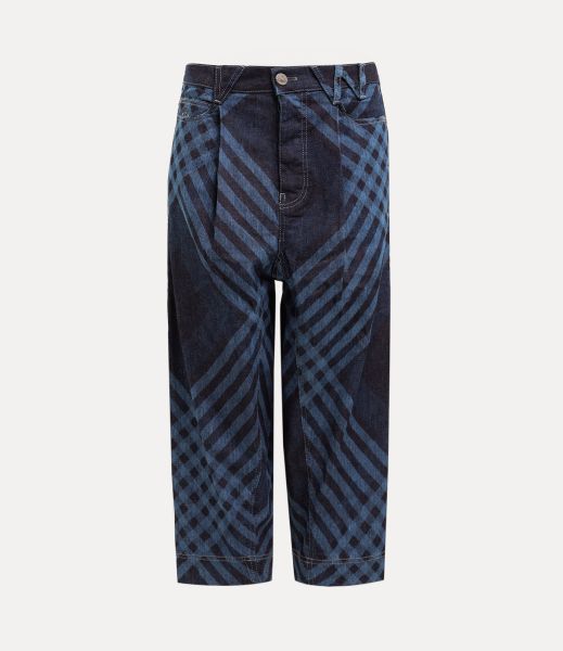 Innovativo Macca Jeans Vivienne Westwood Donna Pantaloni E Shorts Blue