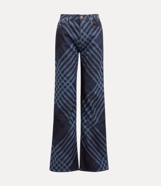 Donna Reso Blue Ray 5 Pocket Jeans Vivienne Westwood Pantaloni E Shorts