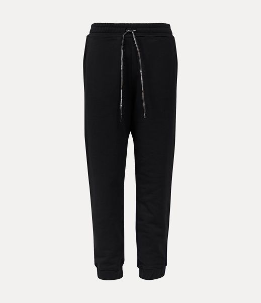 Donna Spray Orb Classic Sweatpants Pantaloni E Shorts Design Vivienne Westwood Black