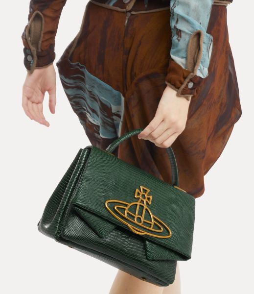 Green Economico Donna Borse A Mano Vivienne Westwood Sibyl Shoulder Bag