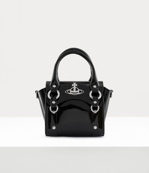 Vivienne Westwood Betty Mini Handbag With Chain Black Donna Prezzo Dell'attività Borse A Mano