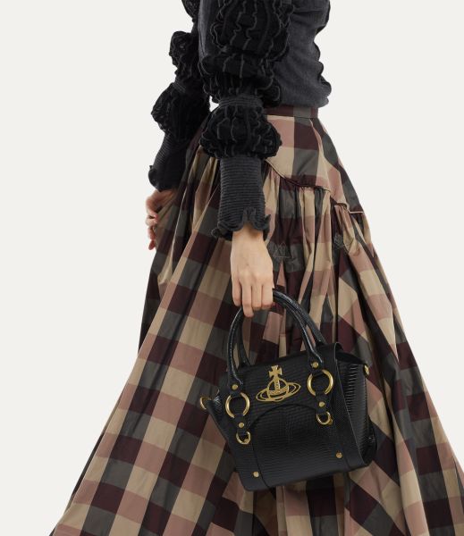 Vivienne Westwood Borse A Mano Betty Small Handbag Donna Design Black