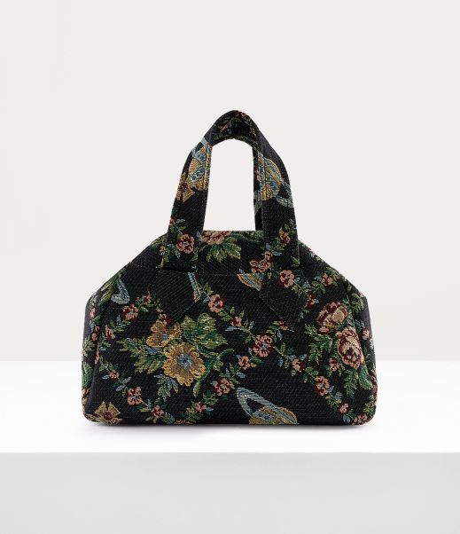 Donna Ricevuta Borse A Mano Archive Yasmine Medium Handbag Vivienne Westwood Black Multi
