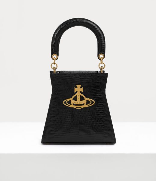 Donna Borse A Mano Vivienne Westwood Kelly Large Handbag Sicurezza Black