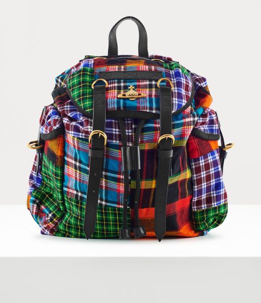 Vivienne Westwood Borse Tote Highland Backpack Donna Economico Multi