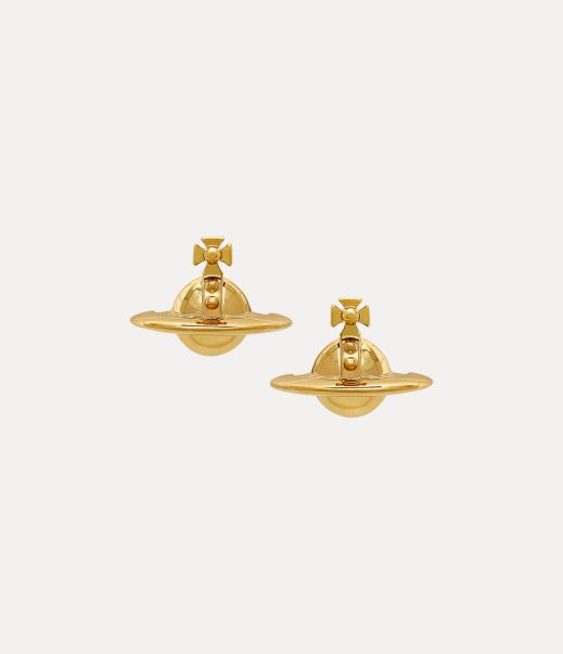 Gold Imballaggio Vivienne Westwood Donna Solid Orb Earrings Orecchini