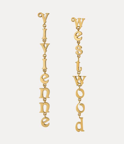 Estetico Raimunda Earrings Gold Donna Vivienne Westwood Orecchini