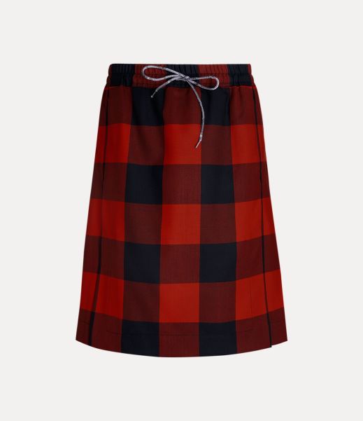 Pantaloni E Shorts Vendere Vivienne Westwood Uomo Kilt Red/Black